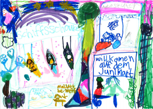 1.Platz ab 6 Jahre: Mirja Seiffert, 7 Jahre