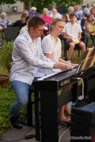 Impression von den Gartenkonzerten