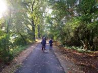 Radweg nach Hüttenfeld