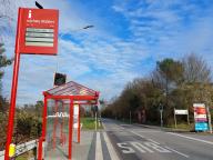 Bushaltestelle in Lorsch