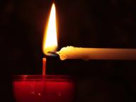 Kerze zum volkstrauertag