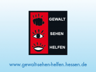 Logo Gewalt - Sehen - Helfen