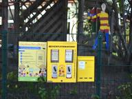 Bienenfutterautomat in der Viehweide