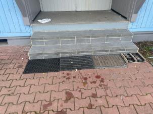 Verschmutzung am Jugendzentrum