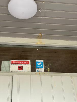 Verschmutzung am Jugendzentrum