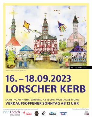 Lorscher Kerb: Flyer zum Download