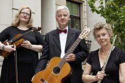 TRIO COLORI: Christiane Bergmann (Bratsche), Matthias Jakob (Gitarre) Bettina Tempel (Flöte)