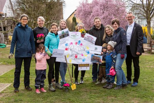 Gartenaktion in der Viehweide