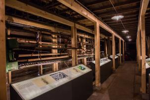 Blick in die Ausstellung im Tabakschuppen