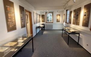 Blick in die Ausstellung zur Landjudenschaft