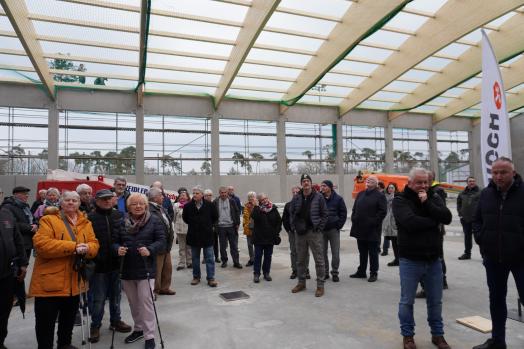 Richtfest der Dreifeldhalle