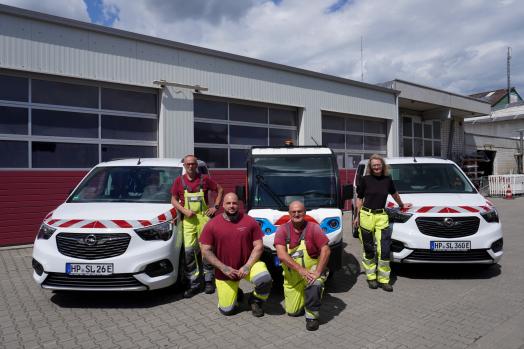 E-Autos des Betriebshofes