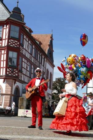 Musik beim Frühlingsmarkt
