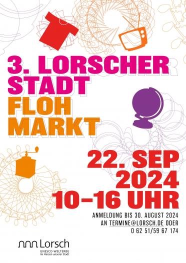Plakat Flohmarkt 22.9.2024