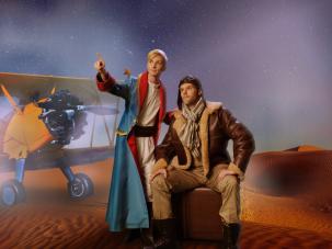 Szene aus dem Musical "Der kleine Prinz"