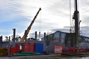 Baustelle im Ehlried