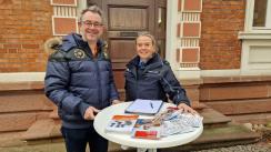 ie Polizeihauptkommissarin, Frau Hellermann-von Serkowsky bietet gemeinsam mit Herrn Bürgermeister Schönung den Lorscher Bürger*innen eine Sprechstunde zum Thema Sicherheit an.