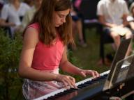 Impression eines Gartenkonzerts des vergangenen Jahres