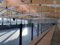 Blick in das Innere der Halle