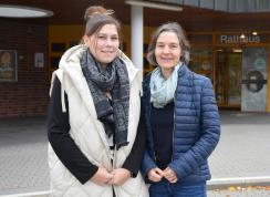 Die beiden PauLas – die psychosozialen Fachkräfte auf dem Land des Kreises Bergstraße für das NORIE-Gebiet – Christina Adler-Schäfer und Michaela Weber halten wieder Sprechstunden b.