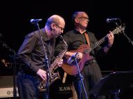 Rainer Michels am Saxofon und Hans-Jürgen Boysen-Stern an der Gitarre