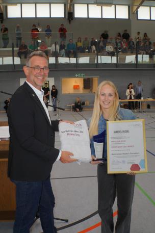 Sportlerin des Jahres Marilena Seng bei der Wahl 2024
