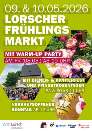 Plakat Frühlingsmarkt 2026