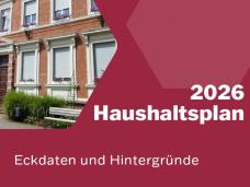 Deckblatt Flyer Haushaltsplan 2026