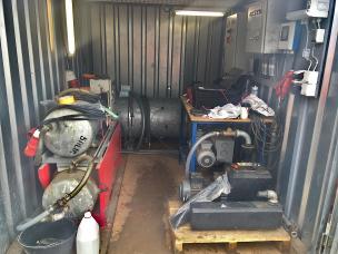 Vakuumtechnik der Heberleitung mit Überwachungs- und Alarmierungssystem