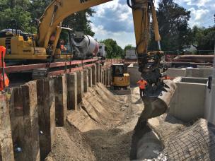 Baugrubenfückverfüllung