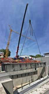 Einhub der Rechenanlagen