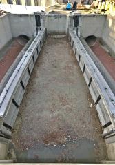 Rund 1-5 Tonnen Grobstoffe wurden von den Rechenanlagen beim Starkregenereignis am 5.6.22 zurückgehalten