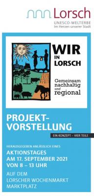 Flyer Wir in Lorsch