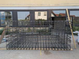 Bewehrung Aufzugsunterfahrt