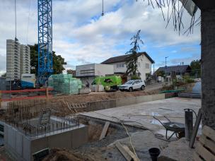 Ebene 1, Anbau Aufzug Eingang