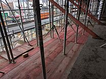 Westseite zukünftiges Treppenhaus