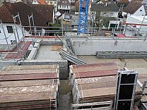 Anbau Westseite Aufzugsschacht