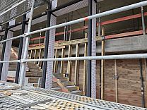 Fassade Westseite Eingang