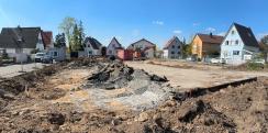 Rückbau des ehemaligen Basketballplatzes