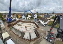 Panorama der Baustelle