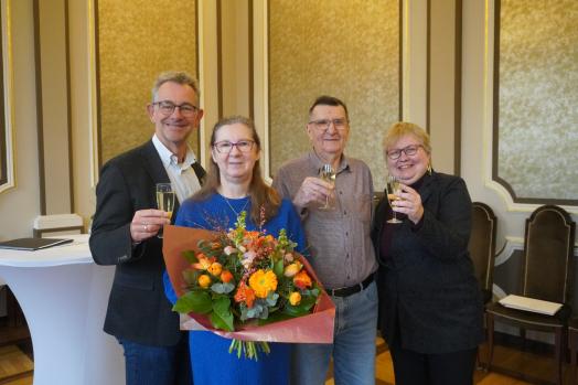 Verabschiedungsfeier für Simone Ziolkowski und Friedel Schüßler