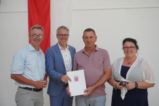 Landesehrenbriefverleihung Holger Glanzner