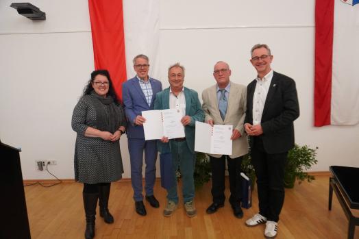 Landesehrenbriefverleihung an Ronald Elbert und Christoph Dorn